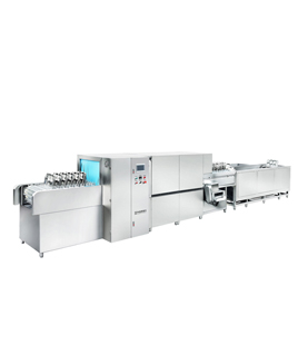 自动除渣餐具餐盒清洗线